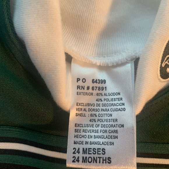 New York Jets cheerleader outfit size 24 Months NWT
Embroidered Team Logo - Picture 3 of 3